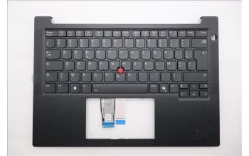 Lenovo 5M11S09974 MECH_ASM FRU KBD W/C FRA BL(CHY)UK BK