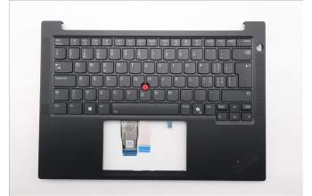 Lenovo 5M11S10026 MECH_ASM FRU KBD W/C SWS BL(CHY)UK BK