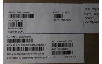Lenovo 5M11S10087 MECH_ASM FHUD P16SG4A O MT 5MIR MCBK FCC