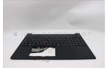Lenovo 5M11S10106 MECH_ASM FRU KBD CCV GRE(Primax)US BK