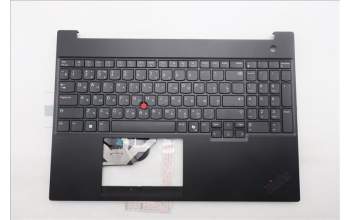 Lenovo 5M11S10118 MECH_ASM FRU KBD CCV RUS(Primax)US BK