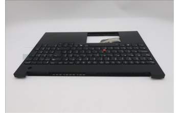 Lenovo 5M11S10367 C-Cover with keyboard, Hungarian, Black, Backlight, UK