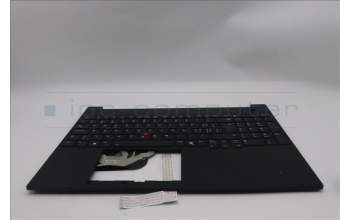 Lenovo 5M11S10397 C-Abdeckung mit Tastatur, Schweiz, schwarz, Hintergrundbeleuchtung