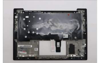 Lenovo 5M11S16443 C-Cover with keyboard, Ukraine, Black, Backlight, WWAN, US
