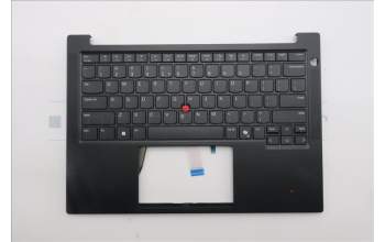 Lenovo 5M11S26791 MECH_ASM FRU KBD WC EURO ENG (SRX)US BK