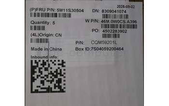 Lenovo 5M11S30504 MECH_ASM FRU MEASMUK-WFC BL-GR-PMX-GER