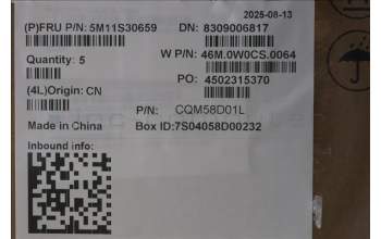 Lenovo 5M11S30659 MECH_ASM FRUMEASMUK-C NBL BK-CHY-GER