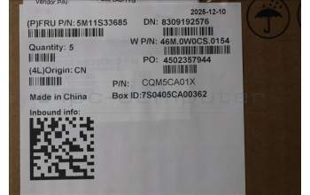 Lenovo 5M11S33685 MECH_ASM FRUMEASMUK-C BL BK-CHY-BUL