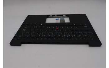 Lenovo 5M11S33765 C-Cover with keyboard, Arabic, Black, Backlight, US