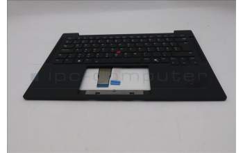 Lenovo 5M11S37616 C-Cover with keyboard, Hungarian, Black, Backlight, WWAN, UK