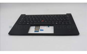 Lenovo 5M11S53753 MECH_ASM FRU KBD W/C BEL BL(SRX)UK BK