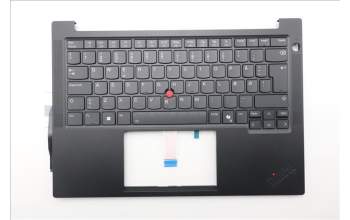 Lenovo 5M11S53755 MECH_ASM FRU KBD W/C DEN BL(CHY)UK BK