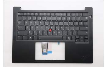 Lenovo 5M11S53779 MECH_ASM FRU KBD W/C HBW BL(CHY)US BK