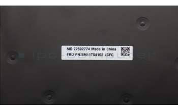 Lenovo 5M11T54162 MECH_ASM BKLT KB NP BK NORDIC PMX
