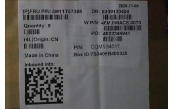 Lenovo 5M11T57388 MECH_ASM NoNFC CCvr+ILD KB ASM,TRI