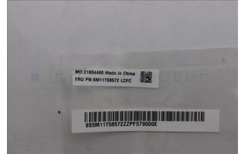Lenovo 5M11T58572 MECH_ASM MECH_ASM ILL POWER_BTN W FPR BK