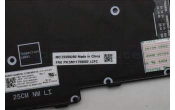 Lenovo 5M11T58892 MECH_ASM BKLT KB NP BK UKE LTN