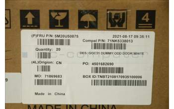 Lenovo 5M20U50875 Dummy Bezel ODD,W,AIO 3 22