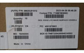 Lenovo 5M20U51012 Yoga9 WAVE_SURFACE_ASSY_A