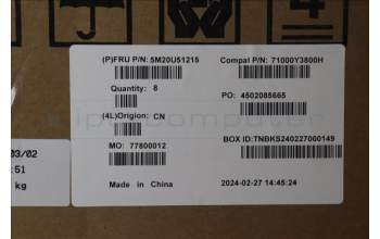 Lenovo 5M20U51215 JOY70_REAR_COVER_Luna65