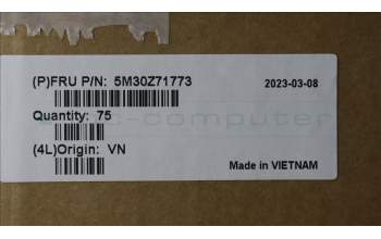 Lenovo 5M30Z71773 MEMORY UDIMM,16GB,DDR5,4800,Samsung
