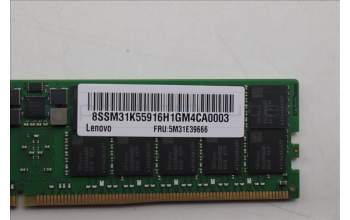 Lenovo 5M31E39666 MEMORY RDIMM,64GB,DDR5,5600-B,SK Hynix