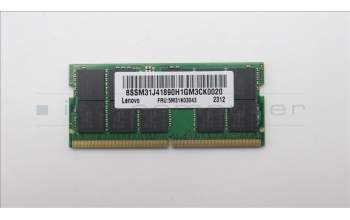 Lenovo 5M31K03043 MEMORY ECC SODIMM,32G,DDR5,5600,SK Hynix