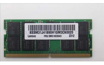 Lenovo 5M31K03043 MEMORY ECC SODIMM,32G,DDR5,5600,SK Hynix