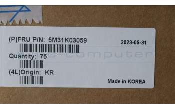 Lenovo 5M31K03059 MEMORY SODIMM,8GB,DDR5,5600,Samsung