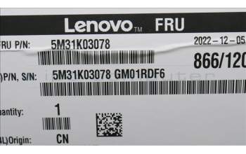 Lenovo 5M31K03078 MEMORY SODIMM,8GB,DDR4,3200,Ramaxel