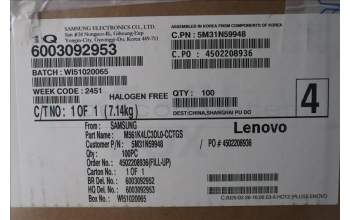 Lenovo 5M31N59948 MEMORY CAMM2,64GB,LPDDR5x,7500,Samsung