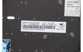Lenovo 5N20V43015 NB_KYB CMSK-CS20,BK-NBL,CHY,HUN