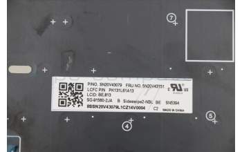 Lenovo 5N20V43151 NB_KYB CMSK-CS20,BK-NBL,LTN,BEL
