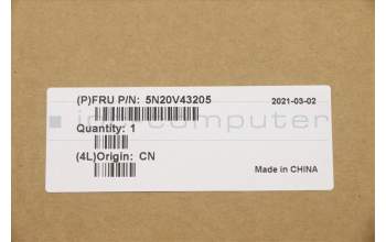 Lenovo 5N20V43205 NB_KYB CMSK-CS20,BK-BL,LTN,UKE