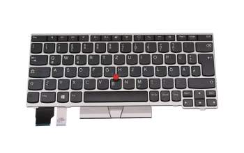 5N20V43447 teclado original Lenovo DE (alemán) negro/canosa con mouse-stick
