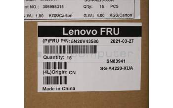 Lenovo 5N20V43580 NB_KYB CMSK-CS20,SV-NBL,LTN,ENG