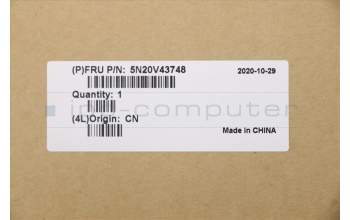 Lenovo 5N20V43748 NB_KYB CMFL-CS20,BK-NBL,CHY,UKE