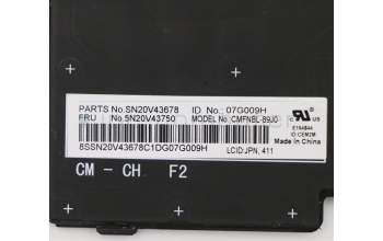 Lenovo 5N20V43750 NB_KYB CMFL-CS20,BK-NBL,CHY,JPN