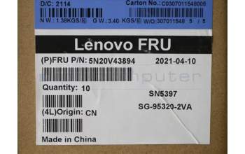 Lenovo 5N20V43894 NB_KYB CMFL-CS20,BK-NBL,LTN,JPN