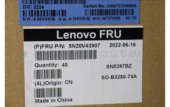 Lenovo NB_KYB CMFL-CS20,BK-BL,LTN,LA SPA para Lenovo ThinkPad T14 Gen 1 (20S0/20S1)