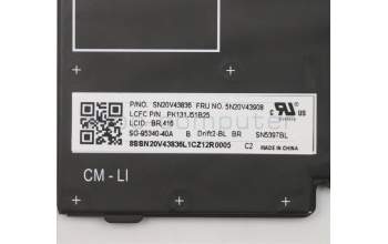 Lenovo 5N20V43908 NB_KYB CMFL-CS20,BK-BL,LTN,BRL