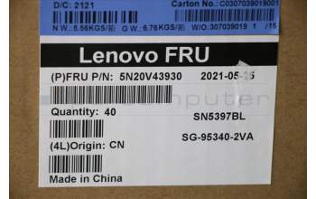 Lenovo 5N20V43930 NB_KYB CMFL-CS20,BK-BL,LTN,JPN