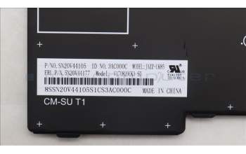 Lenovo 5N20V44177 NB_KYB CMFL-CS20,BK-NBL,SRX,SWE/FIN