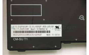 Lenovo 5N20V44180 NB_KYB CMFL-CS20,BK-NBL,SRX,UKE