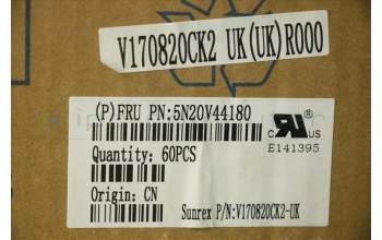 Lenovo 5N20V44180 NB_KYB CMFL-CS20,BK-NBL,SRX,UKE