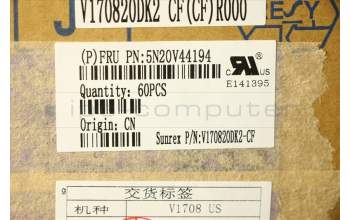 Lenovo NB_KYB CMFL-CS20,BK-BL,SRX,058 FRA para Lenovo ThinkPad T14 (20S3/20S2)