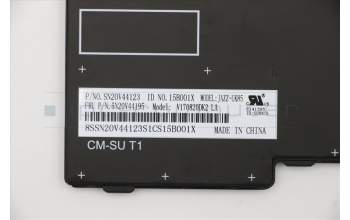 Lenovo 5N20V44195 Keyboard Internal, Spanish LA, Black, Backlight, UK