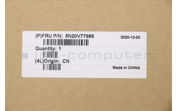 Lenovo 5N20V77986 NB_KYB CMNM-CS20,BK-NBL,CHY,TUR