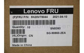 Lenovo NB_KYB CMNM-CS20,BK-NBL,LTN,SPA para Lenovo ThinkPad P15s (20T4/20T5)