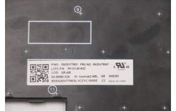 Lenovo 5N20V78047 NB_KYB CMNM-CS20,BK-NBL,LTN,GRE